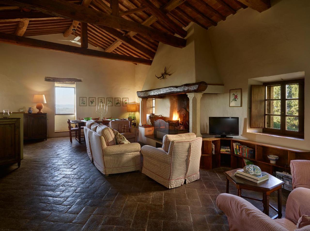 Borgo Lucignanello Bandini Villa San Giovanni d'Asso Exterior photo